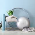 Miniatyrbild 2 av 6: Relaxdays Hula Hoop-ring, Ø 95 cm, fitnessaccessoar för vuxna, 900 g, för att gå ner i vikt, muskelträning, lila/grå