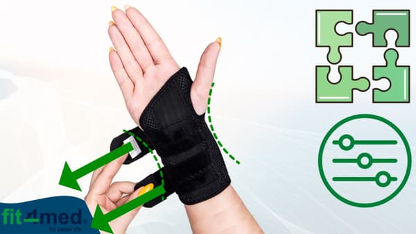 Handledsstabiliserande ortos FIT4MED