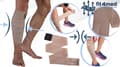 Miniatyrbillede 4 af 8: STABILISATORISK KOMPRESSIONSBAND TIL LÆG ELASTISK KOMPRESSIONSBAND UNIVERSAL