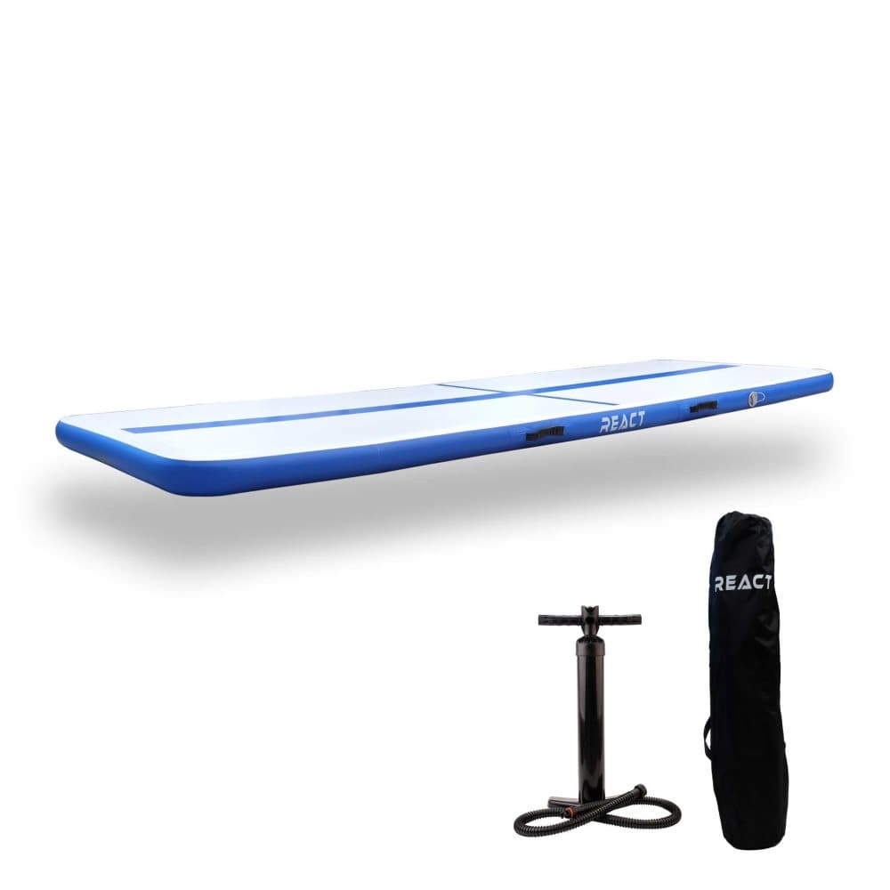 React AirTrack 3x1x0,1m med handpump