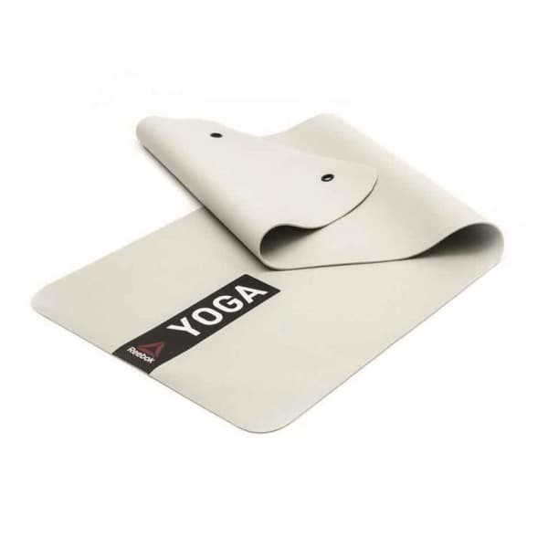 Reebok Fitness Studio Yogamatta Gymnastik Golvmatta - Vit