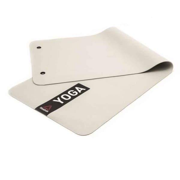 Reebok Fitness Studio Yogamatta Gymnastik Golvmatta - Vit