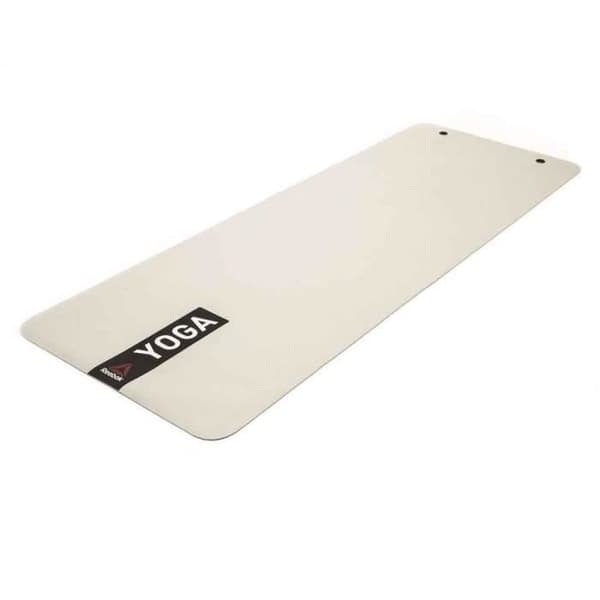 Reebok Fitness Studio Yogamatta Gymnastik Golvmatta - Vit