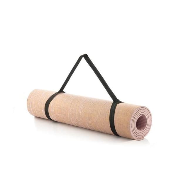 InnovaGoods yogamatta i jute - Jumat - 6mm - Brun - Blandad