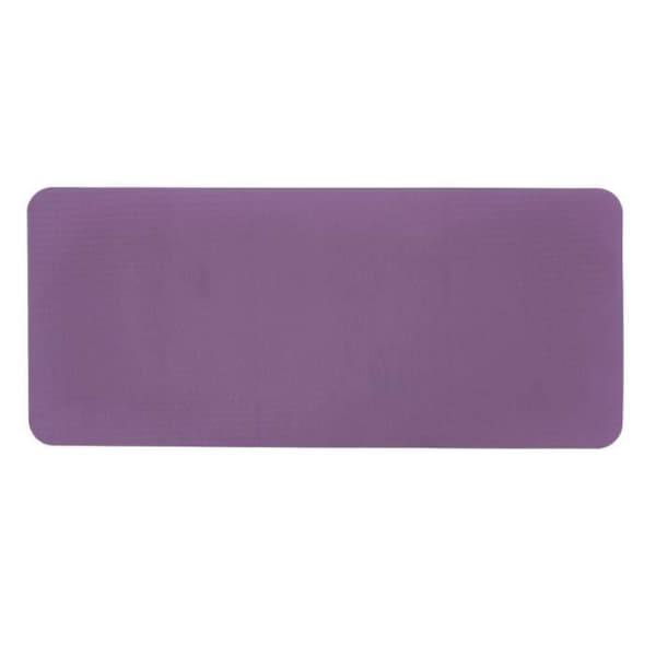 Golvmatta - Halkfri - Lila - 183x61x0,6 cm - Bärväska - Fitness/Yoga