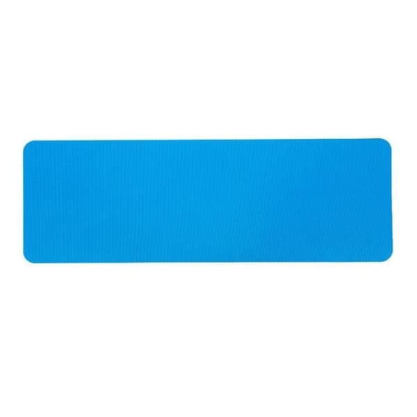 Golvmatta - Halkfri - 183x61x0,6 cm - Bärväska - Fitness - Yoga - Blå