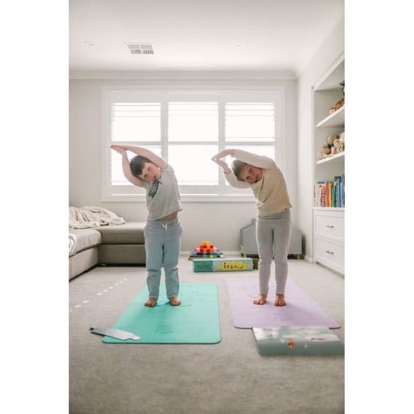 Buki France - Grön yogamatta för barn