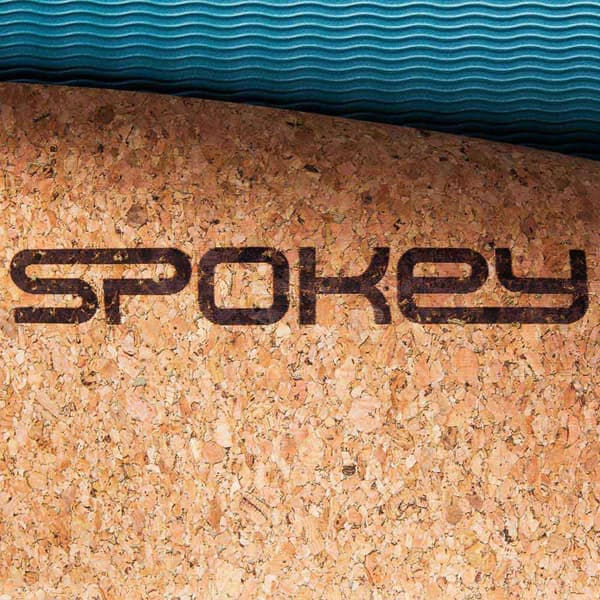 Spokey Måtte Savasana Beige,Blå 180x60x0.4 cm