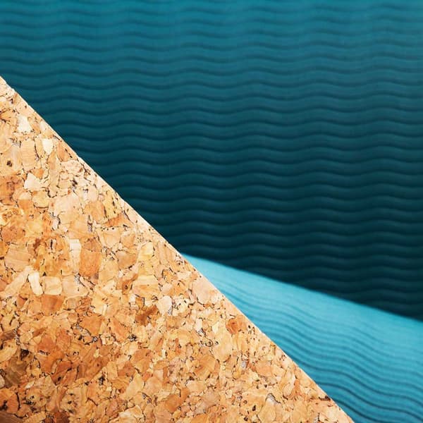 Spokey Måtte Savasana Beige,Blå 180x60x0.4 cm
