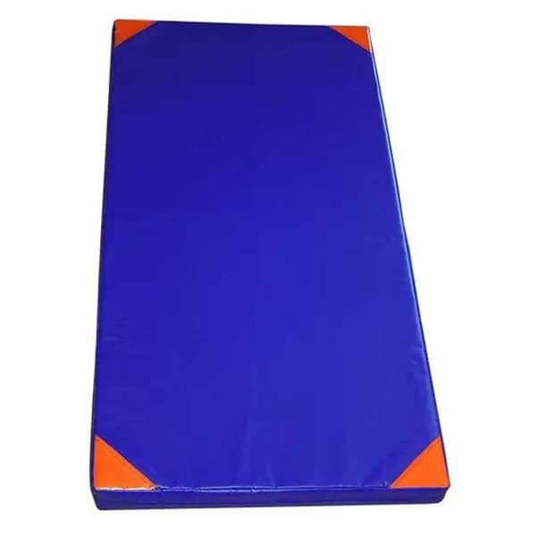 Softee Forstærket Måtte Med Hjørne-og Håndtagstæthed 20 Blå 200x100x5 cm