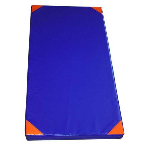 Softee Förstärkt Matta Med Hörn Och Handtagstäthet 20 Blå 200x100x10 cm