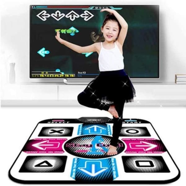 HOMDOX Singles Dansfilt - PVC - 90 x 80 x 0,8 cm - USB - 11 nycklar