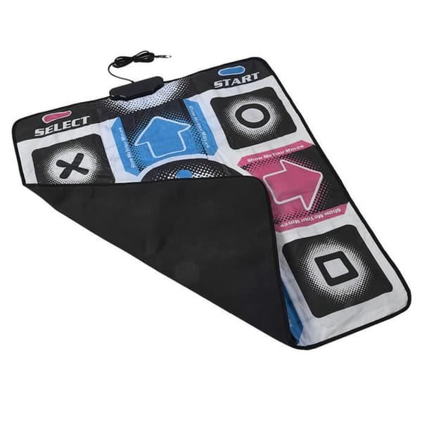 Dansmatta Halkfri USB Bärbar Dance Simulator Black-HB045