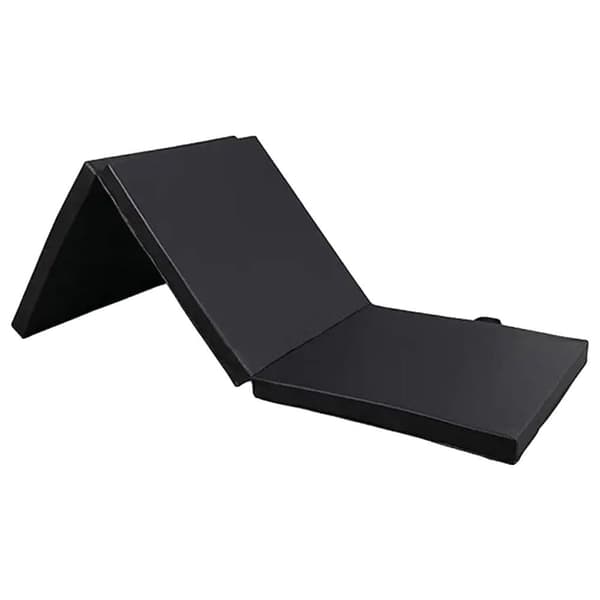 Softee Sammenfoldelig Sort 180 x 60 x 4 cm