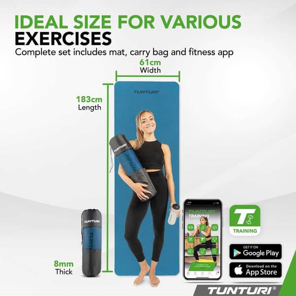 Tunturi 8 Mm Yogamatta