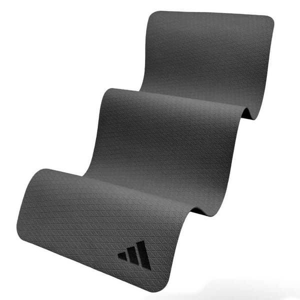 Adidas Fitness Yogamatta Grå 8 mm