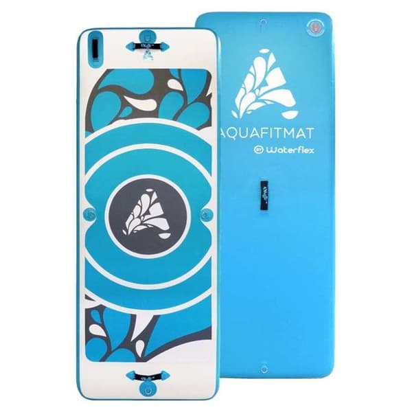 AquaFitMat flytande poolmatta - WATERFLEX - Fitness - Nylonförstärkt PVC - Barfota - Vuxen