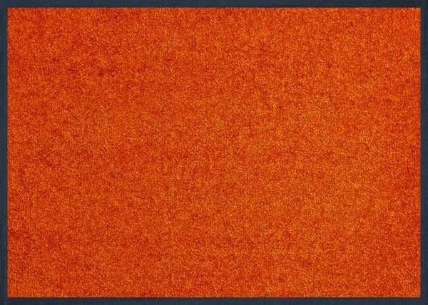 Matta - Design - Orange - 40 x 60 cm - 100% polyamid - Kvalitet Wash &amp; Dry