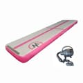 Miniatyrbillede 1 af 3: Airtrack Gymnastikmåtte MASTER 400 x 100 x 20 cm Pink-Grå