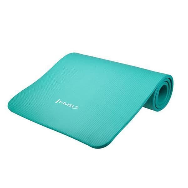 Yoga matta - HMS - YM04 - Mintfärg - 15 mm tjock - 183 cm lång
