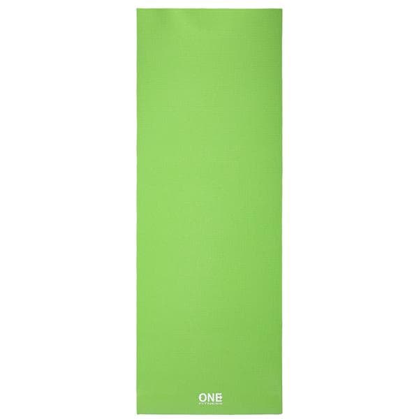 YM02 GREEN ONE FITNESS YOGA MAT