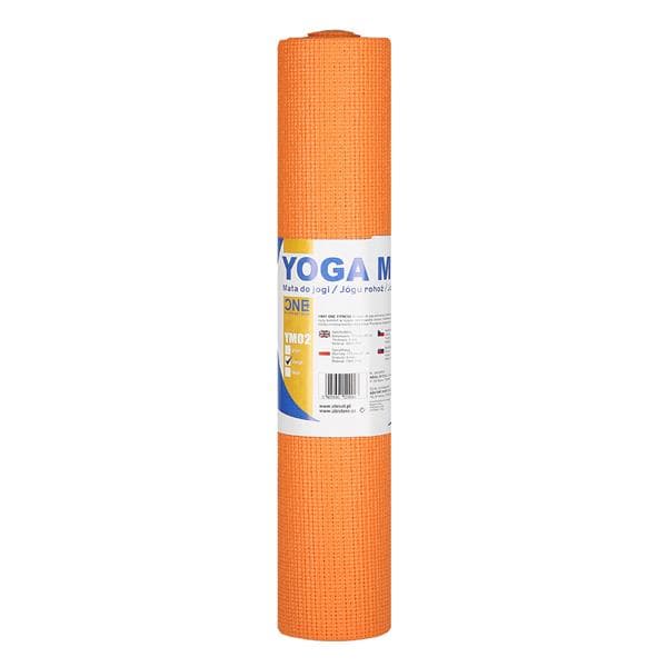 YM02 ORANGE ONE FITNESS YOGAMATTA