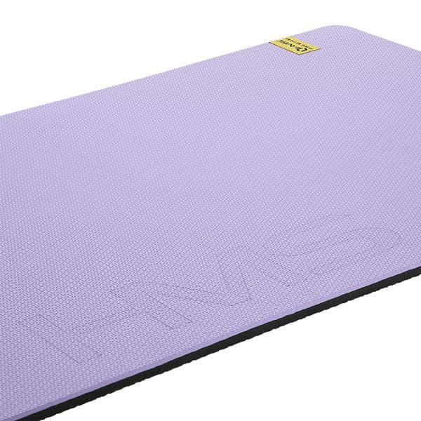 MFK07 VIOLET-BLACK CLUB FITNESS MATTA MED HÅL 120*60CM EVA 15MM HMS PREMIUM