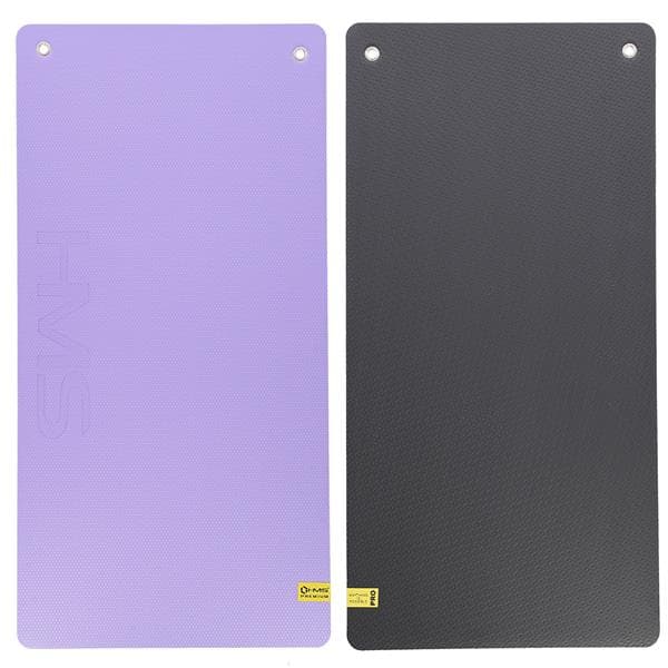 MFK07 VIOLET-BLACK CLUB FITNESS MATTA MED HÅL 120*60CM EVA 15MM HMS PREMIUM