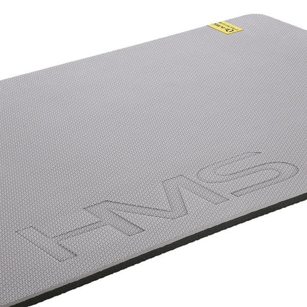 MFK07 LYS GRÅ-SORT CLUB FITNESS MATTE MED HULLER 120*60CM EVA 15MM HMS PREMIUM