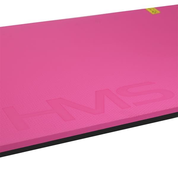 MFK02 ROSA-SVART CLUB FITNESS MATTA MED HÅL HMS PREMIUM
