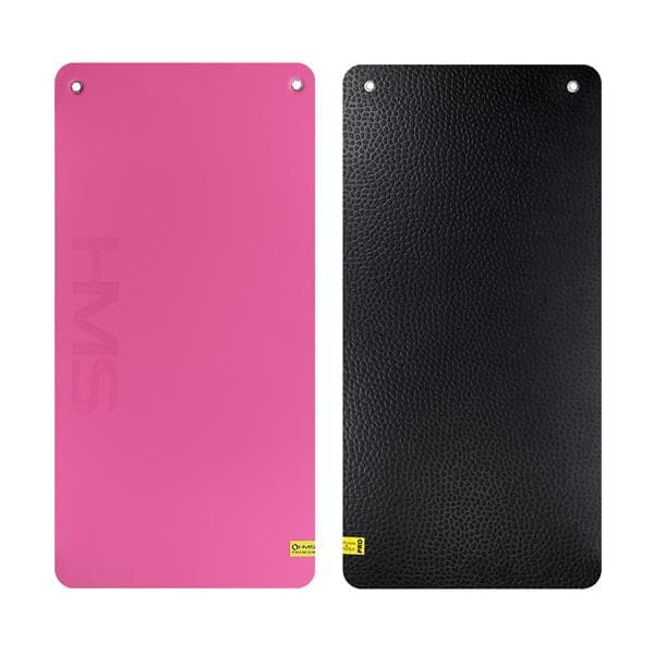 MFK02 ROSA-SVART CLUB FITNESS MATTA MED HÅL HMS PREMIUM