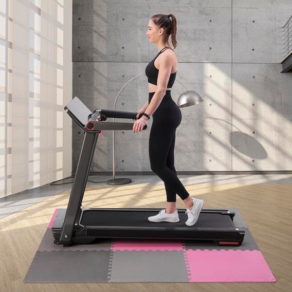MP10 PUZSELMATTA MULTIPACK ROSA-GRÅ 9 DELAR 10MM ONE FITNESS