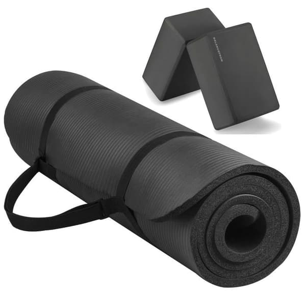 Golvmatta - gymmatta - yogamatta Signature fitness - BFGYB-BLK