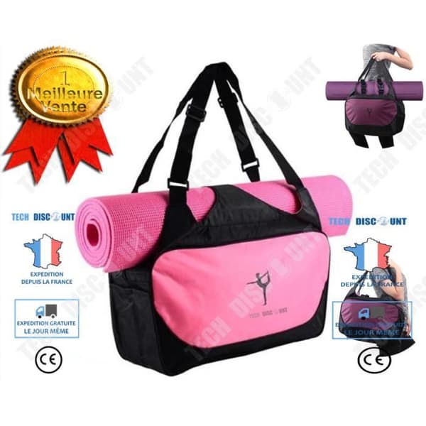 TD® yogaryggsäck enkel förvaringslampa solid enkel användning sport fitness bodybuilding tillbehör presentkläder