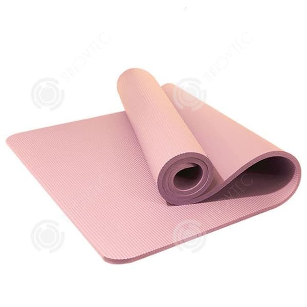 INN Yogamatta 15mm Nbr Halkfri träningsmatta med remmar och väskor för yoga pilates golvträning och fitness