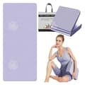 Miniatyrbild 1 av 4: INN hopfällbar yogamatta FitnessMatta 183x61 cm Reseyogamatta Halkfri och tjock Pilates Sports Gymnastikmatta Viole