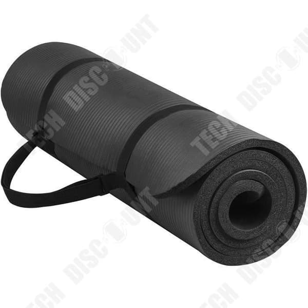 TD® Fitness Accessoarer - Kroppsbyggande, Högkvalitativ Yogamatta Rem Bälte Justerbar Sports Sling Shoulder Wear - Lila typ