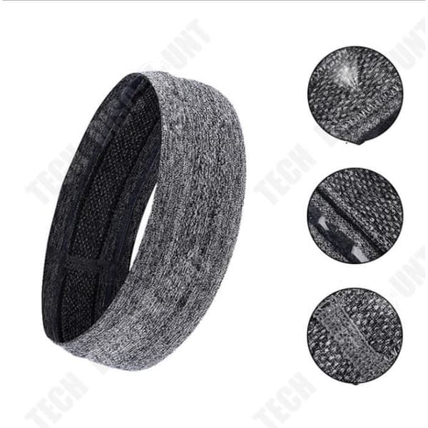 TD® Sports Pannband Yoga Fitness Svettabsorberande Löpsport Svettguide blå yogatillbehör 22