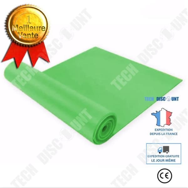 TD® 3 st Elastic Yoga Pilates Stretch Resistens 1,5 m Lång Träning Fitness Band yoga tillbehör 1022