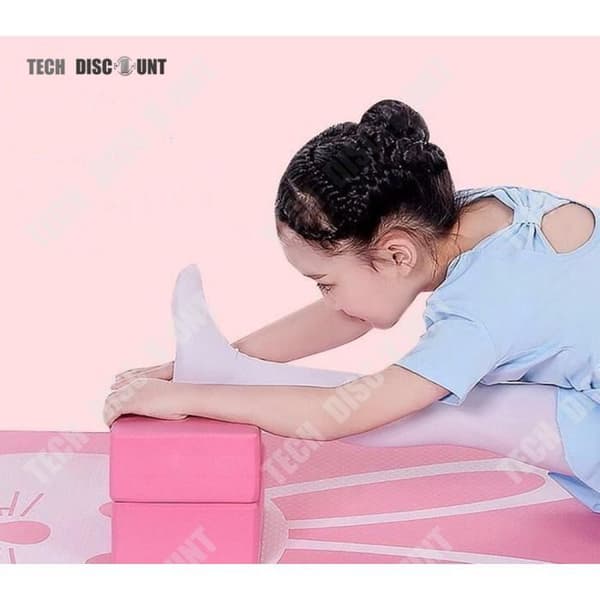 TD® Foam Brick Yoga Brick 250g -High Density Sport Fitness- Dans Benpress - Hjälp barn att balansera tegelstenar