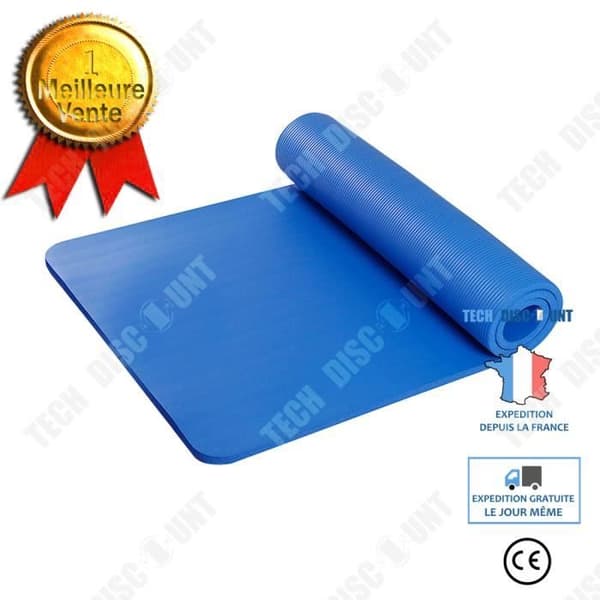 TD® PENGROAD NBR Skum Halkfri Yogamatta Gym Hem Sport Fitness Pilates Träningsmatta Träningsmatta Kvinnor