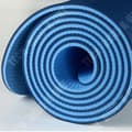 Miniatyrbild 3 av 4: Bekväm sportig halkfri tvåfärgad yogamatta - TEKNISK RABATT - 183 cm - 6 mm - Blå - TPE