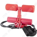 Miniatyrbild 4 av 4: TD® Män och kvinnor hemmaträning smal mage sit-ups hjälp yoga fitness fast fot buken sugkopp curler rosa persika