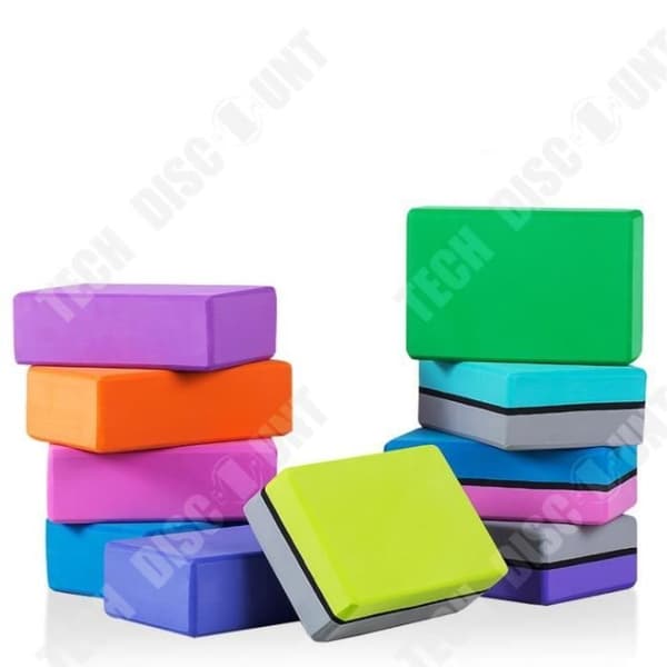 TD® EVA Yoga Block Brick Sport Träning Fitness Gym Träning Stretching ELLER yogatillbehör 1262
