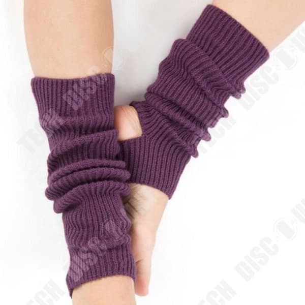 TD® Fitness Accessories - Bodybuilding,Knit Yoga Dam Strumpor Leggings Varma Knähöga Vinterstickad Virkad