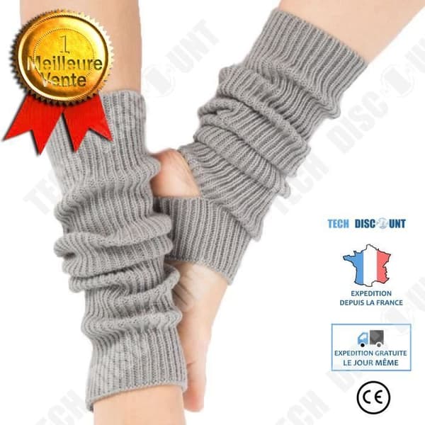 TD® Fitness Accessories - Bodybuilding,Knit Yoga Dam Strumpor Leggings Varma Knähöga Vinterstickad Virkad