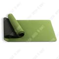 Miniatyrbild 1 av 4: TECH DISCOUNT yogamatta - Tvåfärgad halkfri TPE 6mm - Fitness hemma - 183x61cm svart