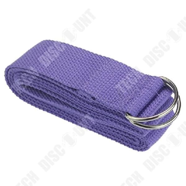 TD® Yoga Tillbehör Justerbar Ben Fitness Storlek, 180 cm längd Stretch träningsrem med Ring-