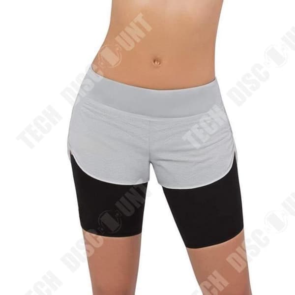 TD® Fitness Accessories - Bodybuilding Sleeve Yoga Sock Slimming Ben Kompression Sport Strumpor - Typ Black-M