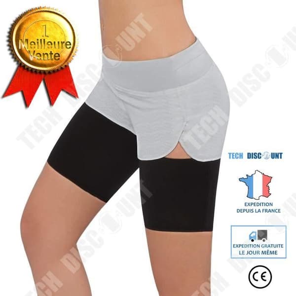 TD® Fitness Accessories - Bodybuilding Sleeve Yoga Sock Slimming Ben Kompression Sport Strumpor - Typ Black-M